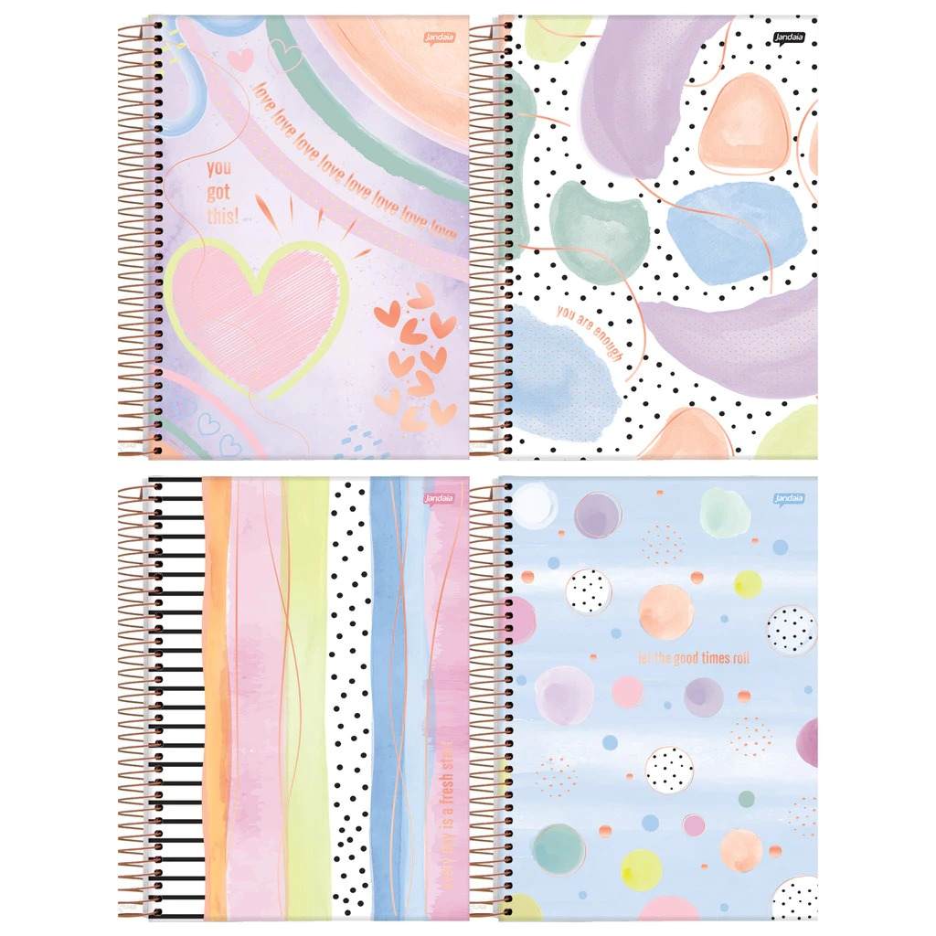 CADERNO C.D. 10X1 PETIT DE LA CREME
